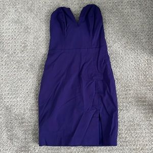 Guess Purple strapless dress
